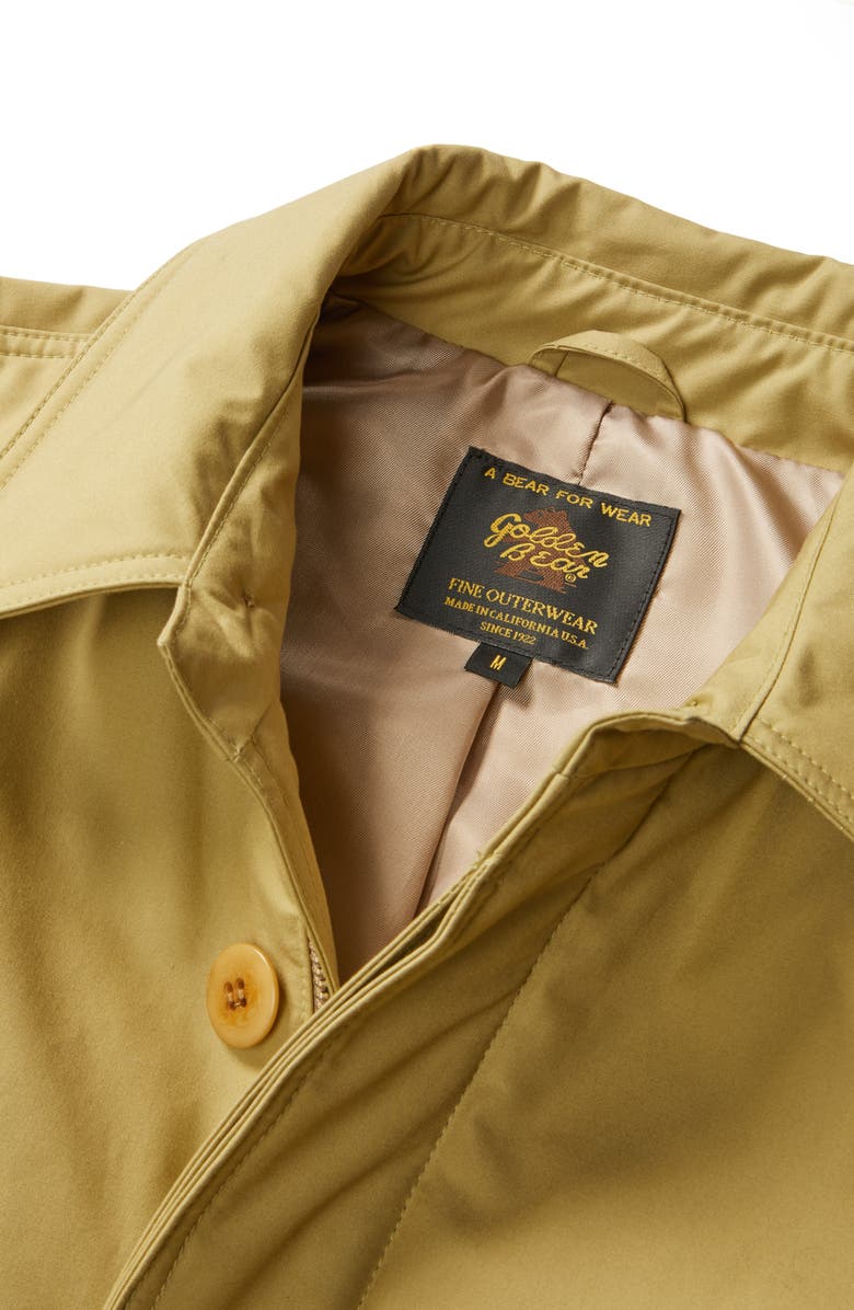 Golden Bear Waxed Cotton Car Coat, Alternate, color, 
