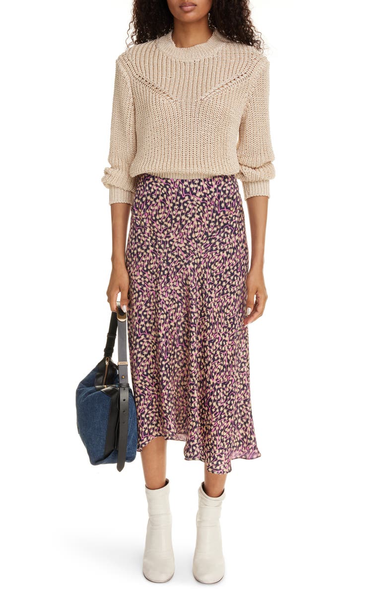 Isabel Marant Yandra Rib Sweater, Alternate, color, 