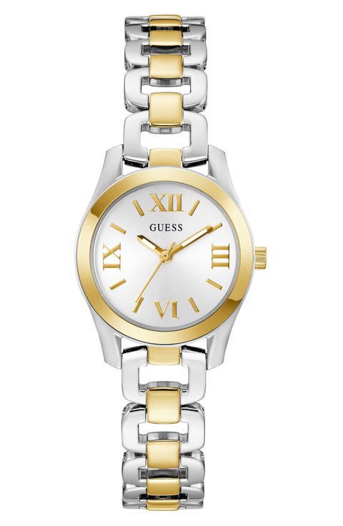 Veda Two-Tone Bracelet Watch, 28mm