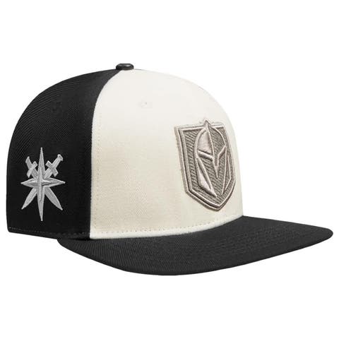 Men's Pro Standard  Cream Vegas Golden Knights French Terry Snapback Hat