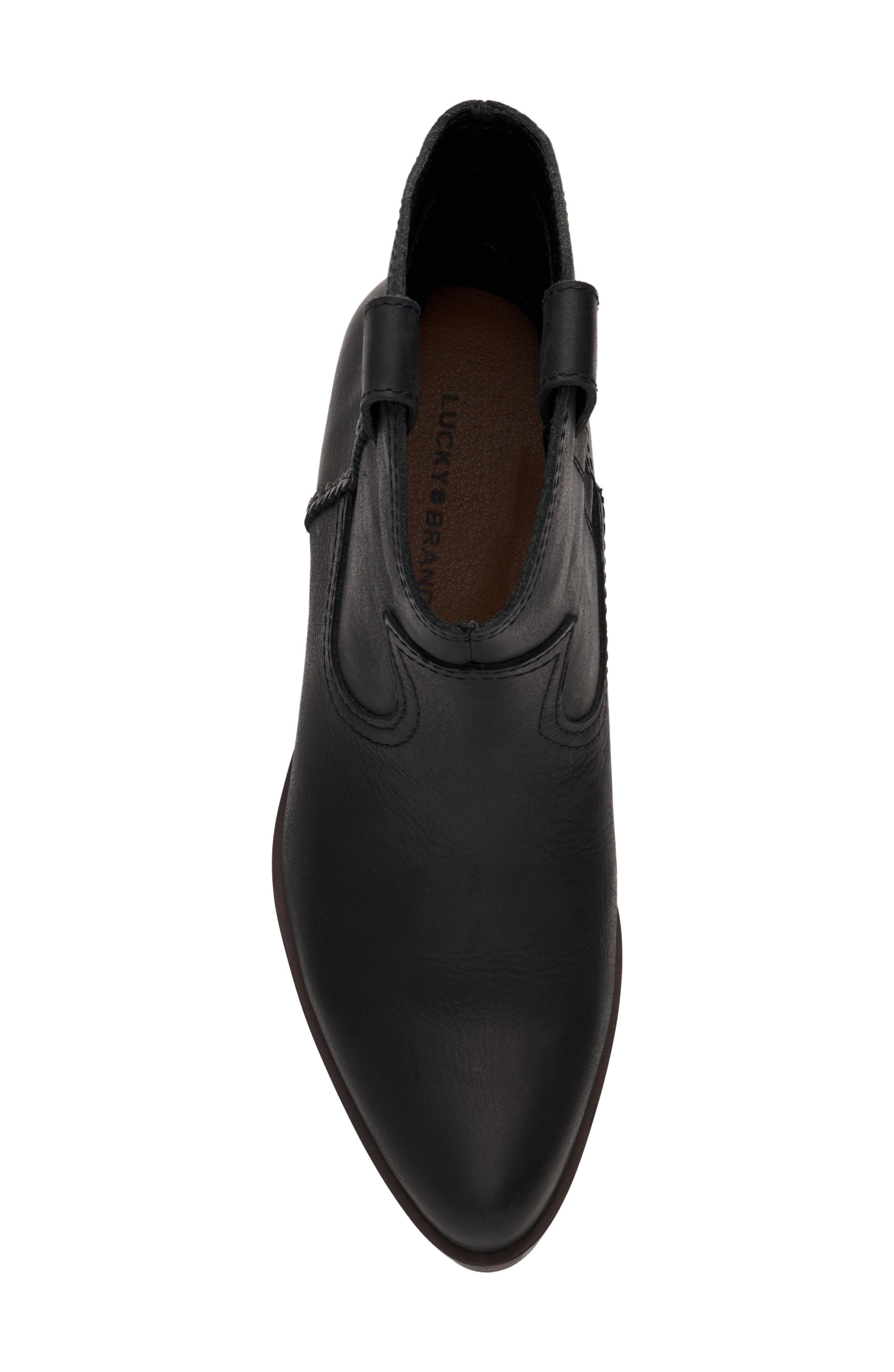 Lucky Brand Hadrya Western Bootie, Alternate, color, 