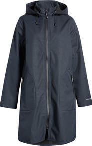 Ilse Jacobsen Hooded Water Repellent Rain Jacket
