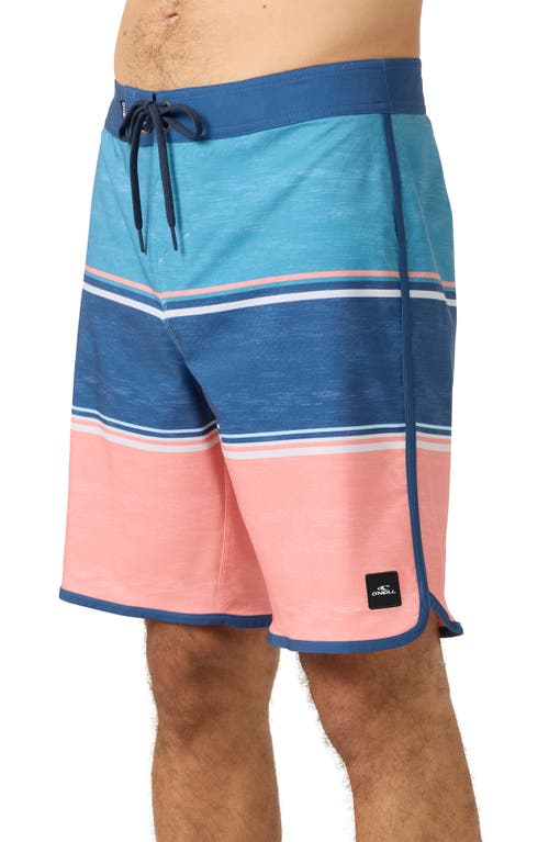 O'neill Lennox Scallop Swim Trunks In Multi