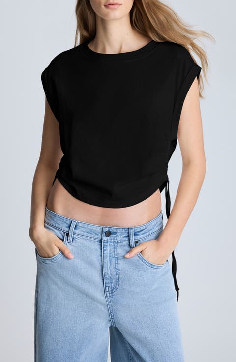 Ruched Muscle Tee