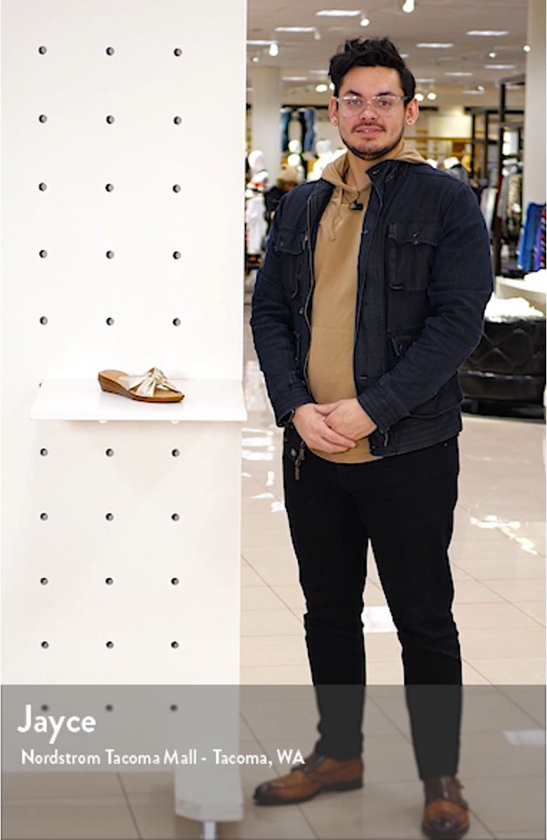 Cella Wedge Slide Sandal, sales video thumbnail