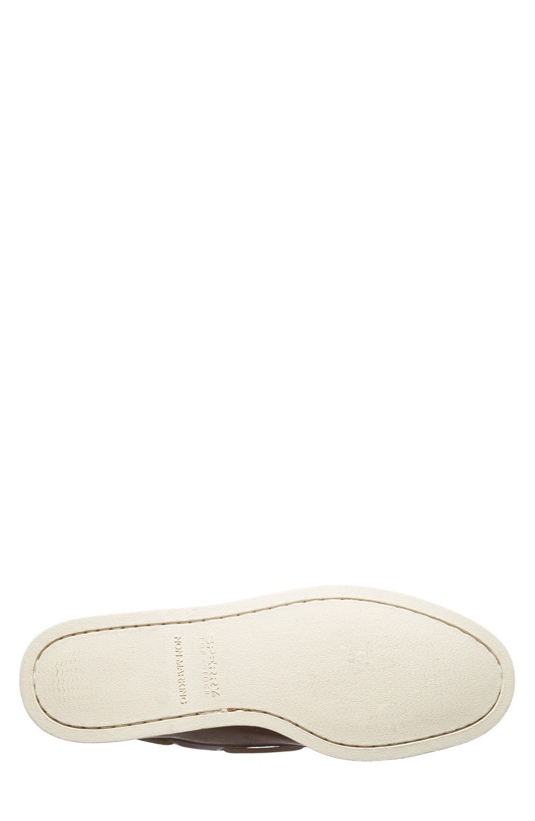 'Authentic Original' Boat Shoe (Nordstrom Exclusive), Alternate, color, BROWN LEATHER
