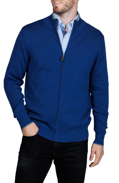 Fine Knit Full Zip Jacket