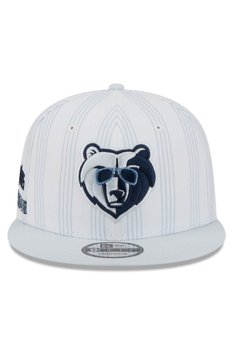 Men's New Era White Memphis Grizzlies 2025/26 City Edition Alternate 9FIFTY Snapback Hat, Alternate, color, White