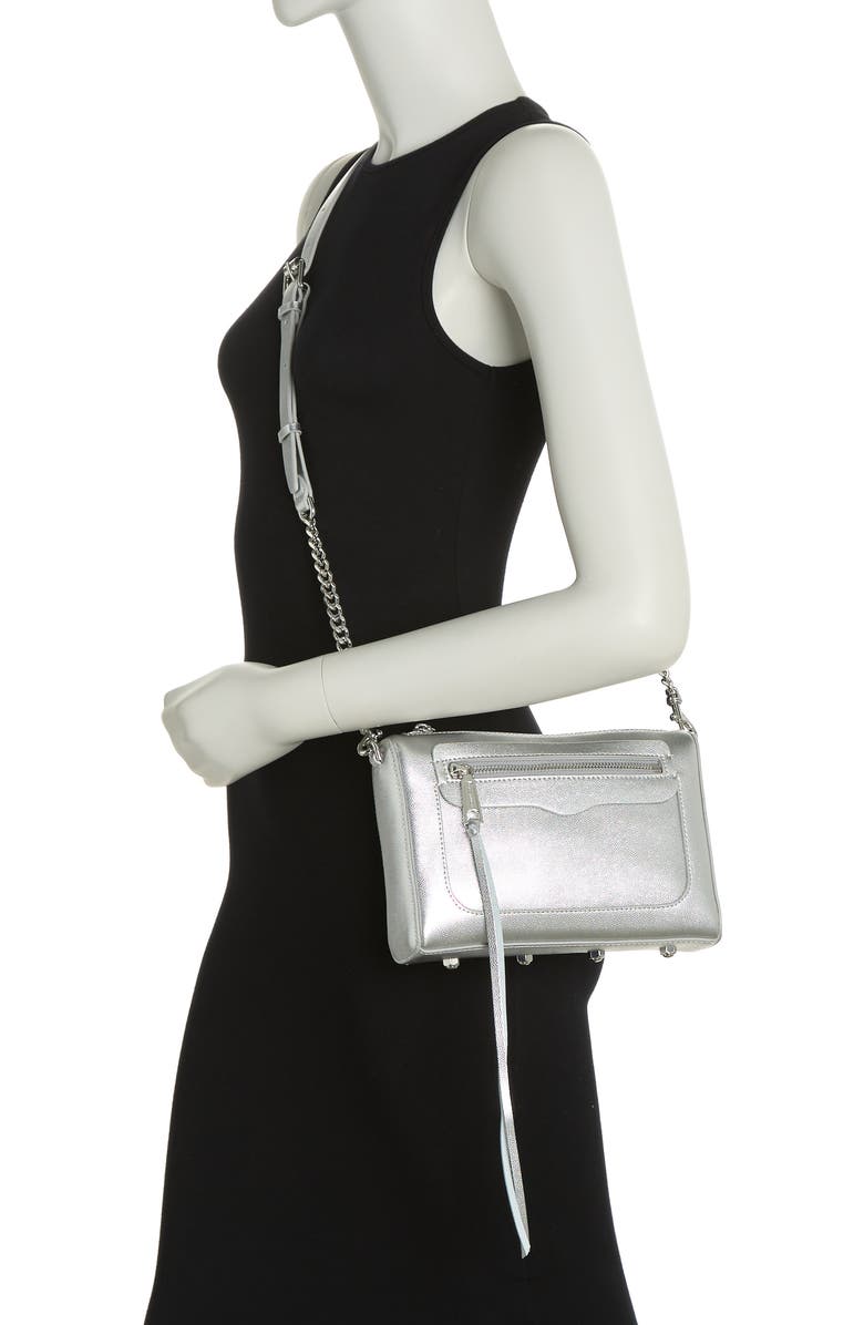 Rebecca Minkoff Avery Leather Crossbody Bag, Alternate, color,