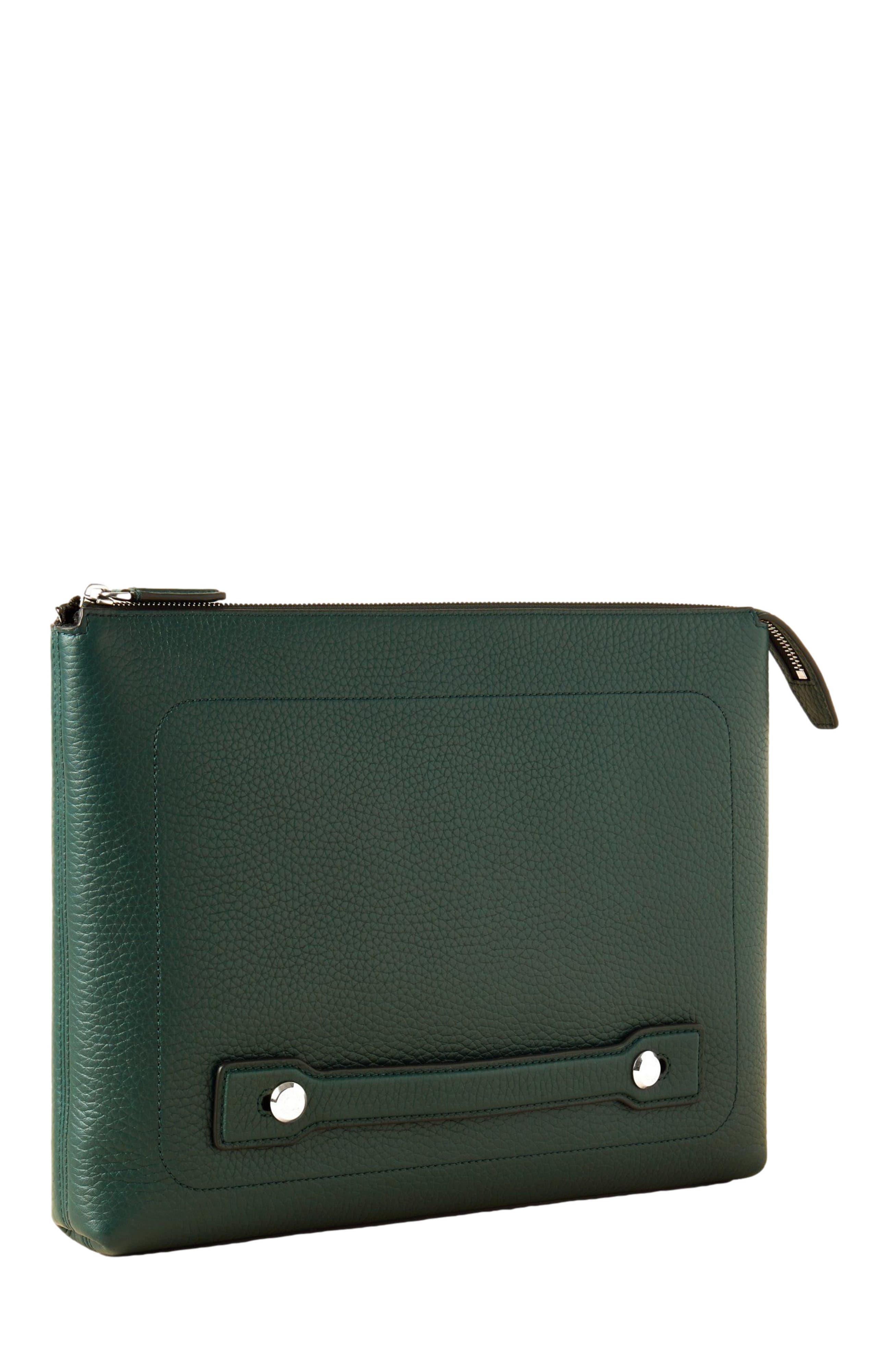Mulberry City Leather Laptop Holder, Alternate, color, 