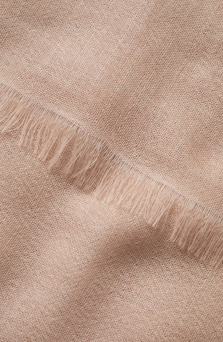 JANE CARR The Legere Cashmere Scarf, Alternate, color, Rose