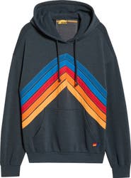 Aviator Nation Mountain Stitch Chevron Hoodie