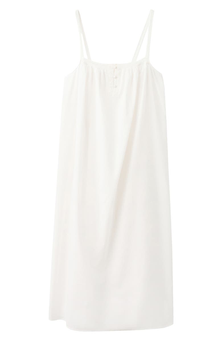 MANGO Lace Cotton Nightgown, Alternate, color, 