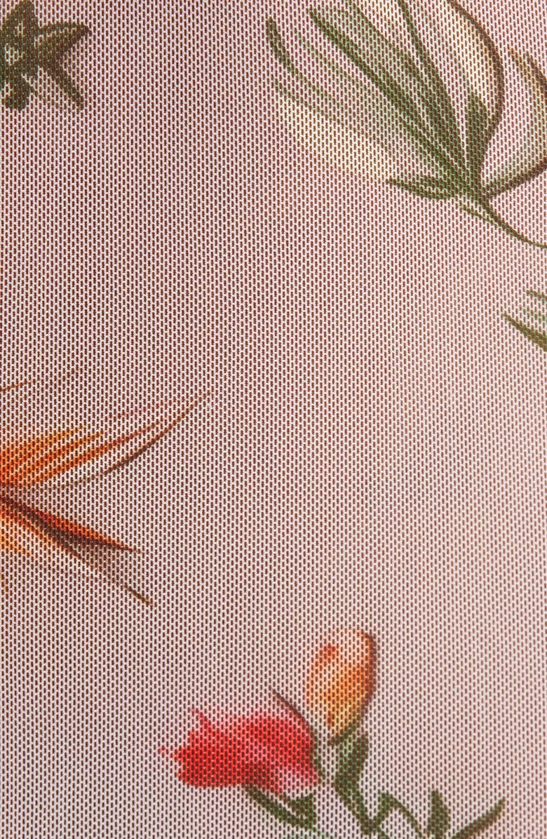 KILO BRAVA Floral Mesh Maxi Slip, Alternate, color, 3D Floral