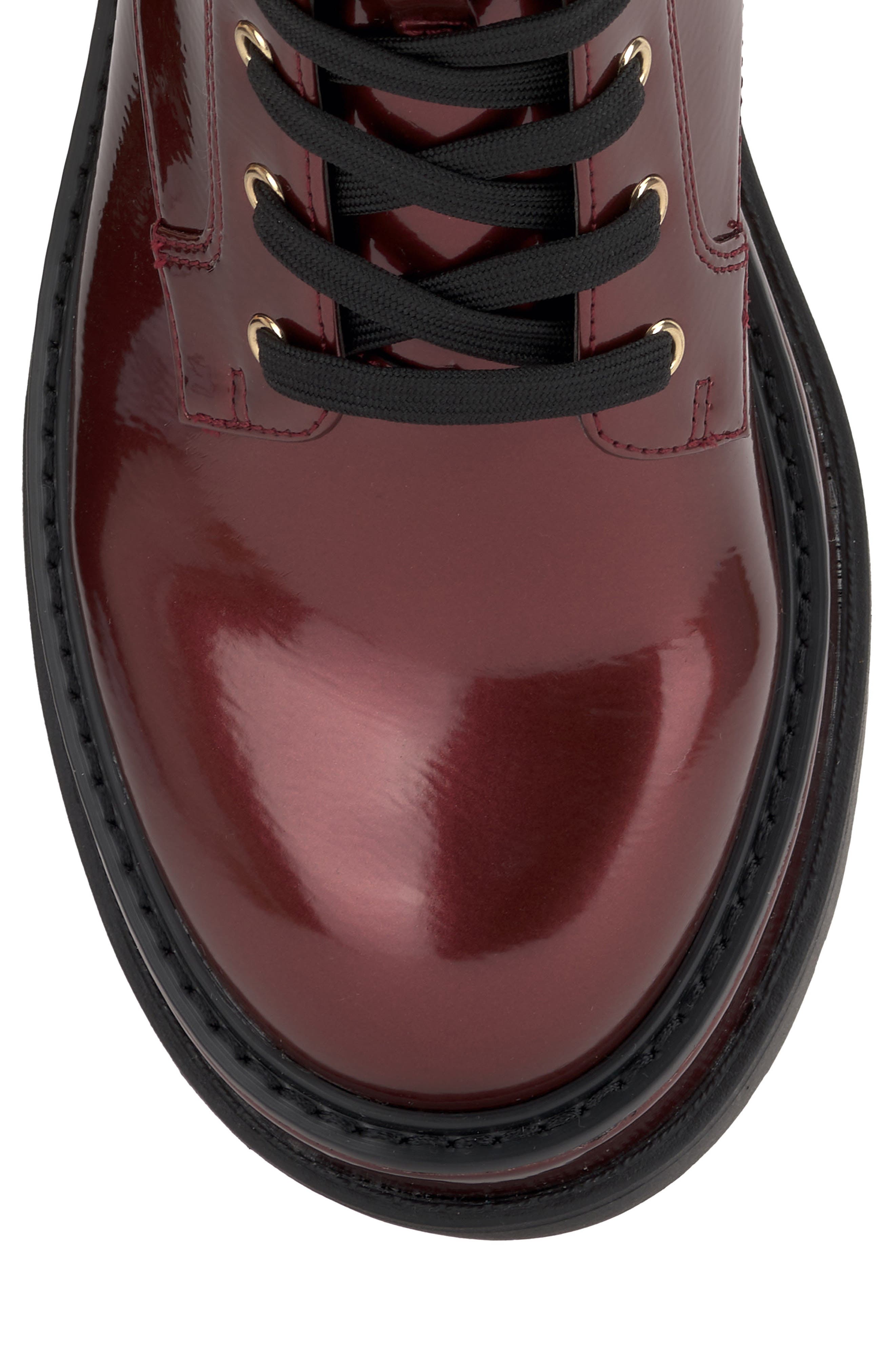 Imelda Lace-Up Platform Moto Bootie