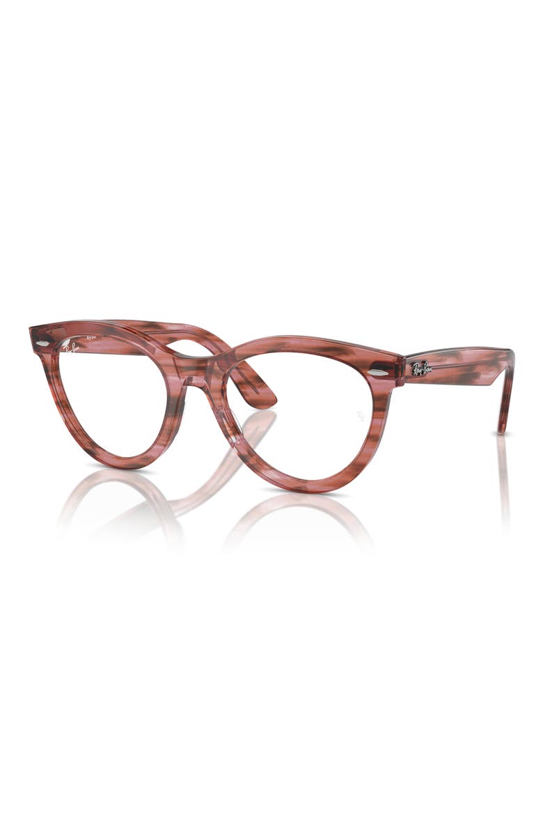 51mm Oval Optical Glasses, Alternate, color, PINK