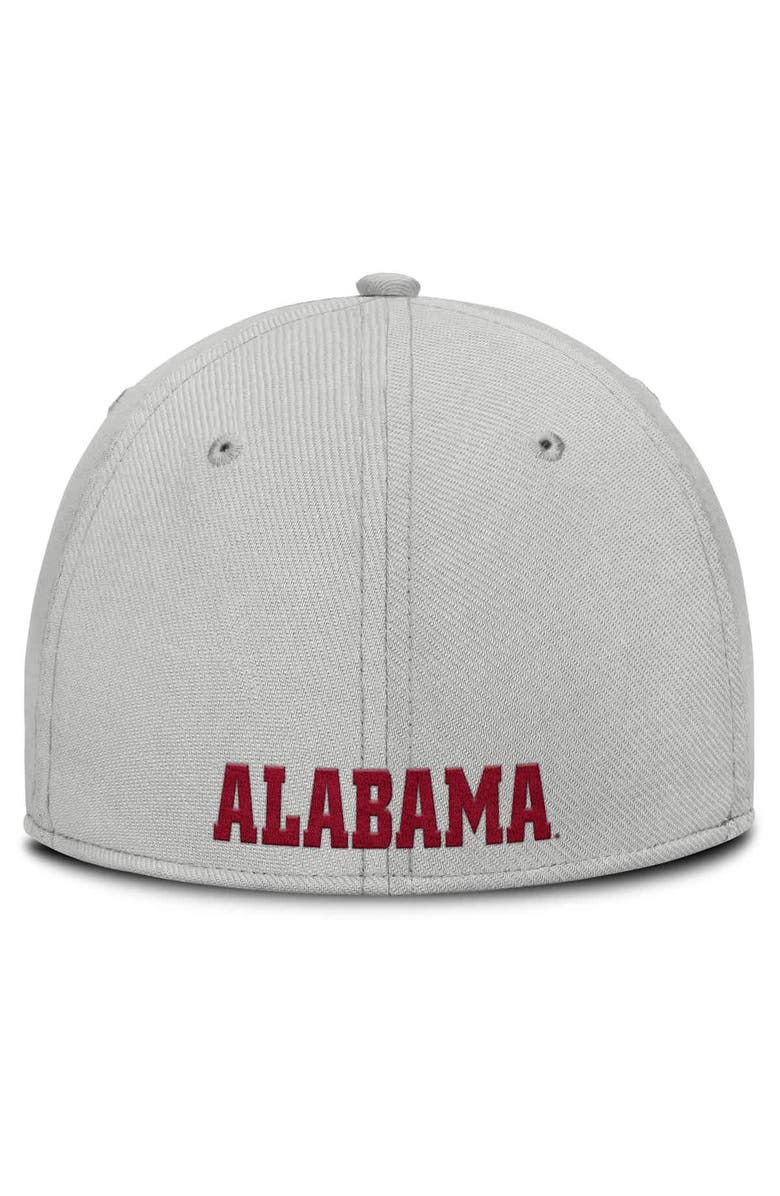 Nike Men's Nike  Gray Alabama Crimson Tide Rise Practice Performance Adjustable Hat, Alternate, color, 