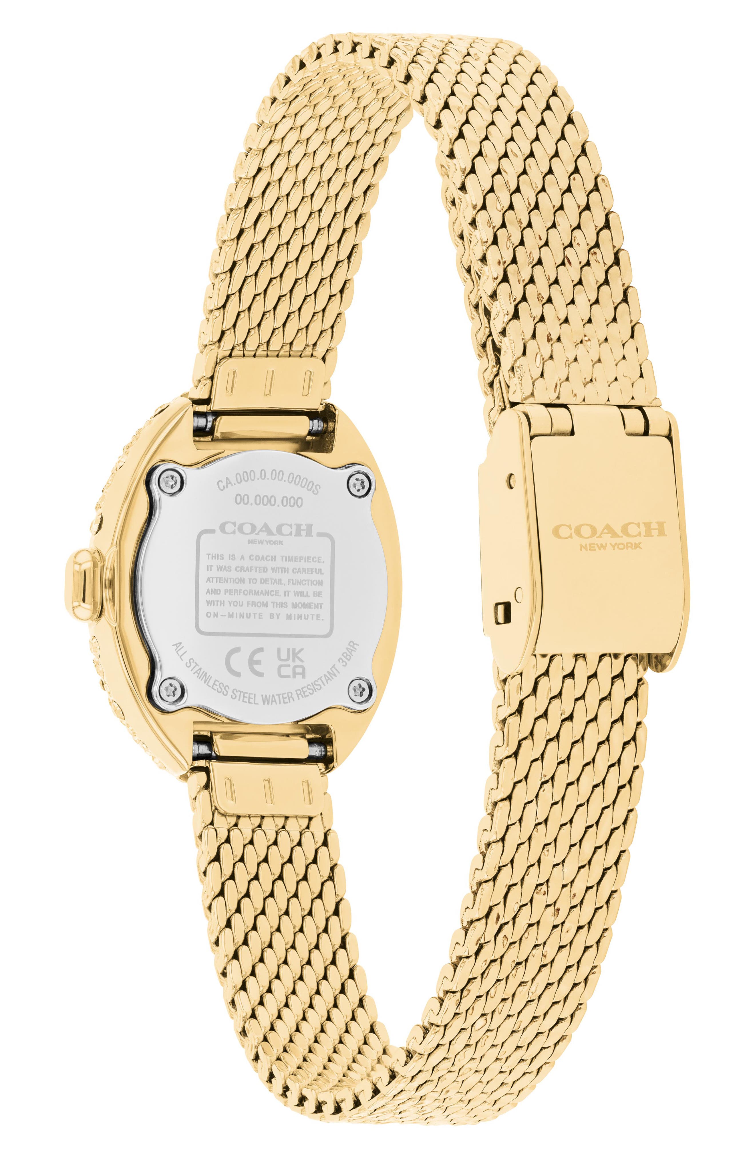 COACH Sammy Mesh Strap Watch, 22.5mm (Women) | Nordstrom