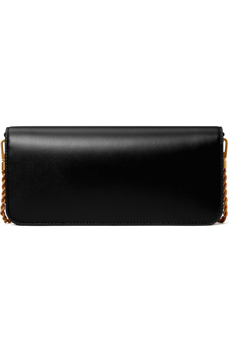 Tory Burch Eleanor Leather Clutch, Alternate, color,