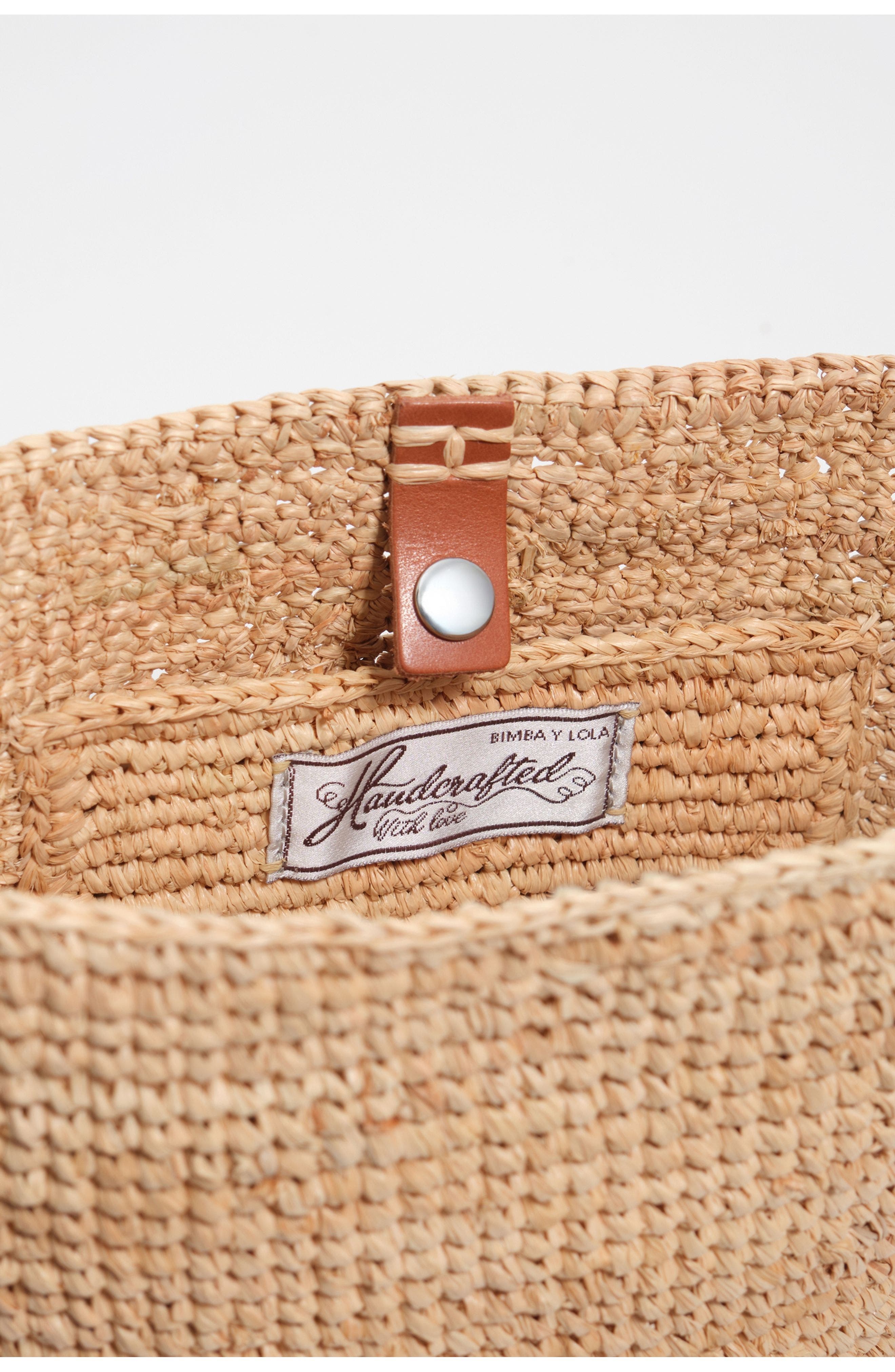 Raffia Woven Mini Bag, Alternate, color, NATURAL