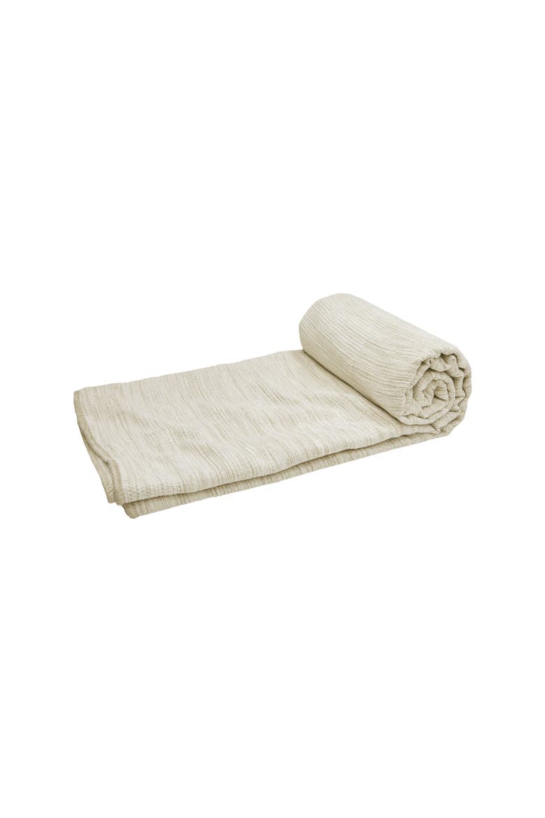 Beacon Bed Accent Throw Blanket, Main, color, Brown