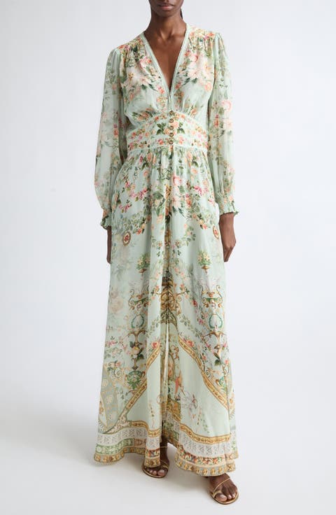 Shaped Waist Button Dress