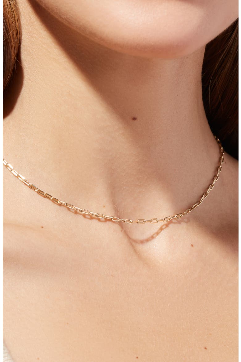 Link Chain Necklace - Laura Slim, Alternate, color, Gold