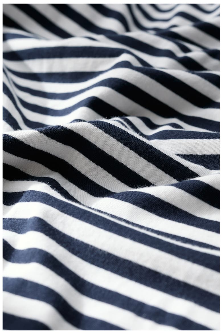 Ivey Stripe T-Shirt Dress, Alternate, color, MINI CORNISH MARITIME CHALK