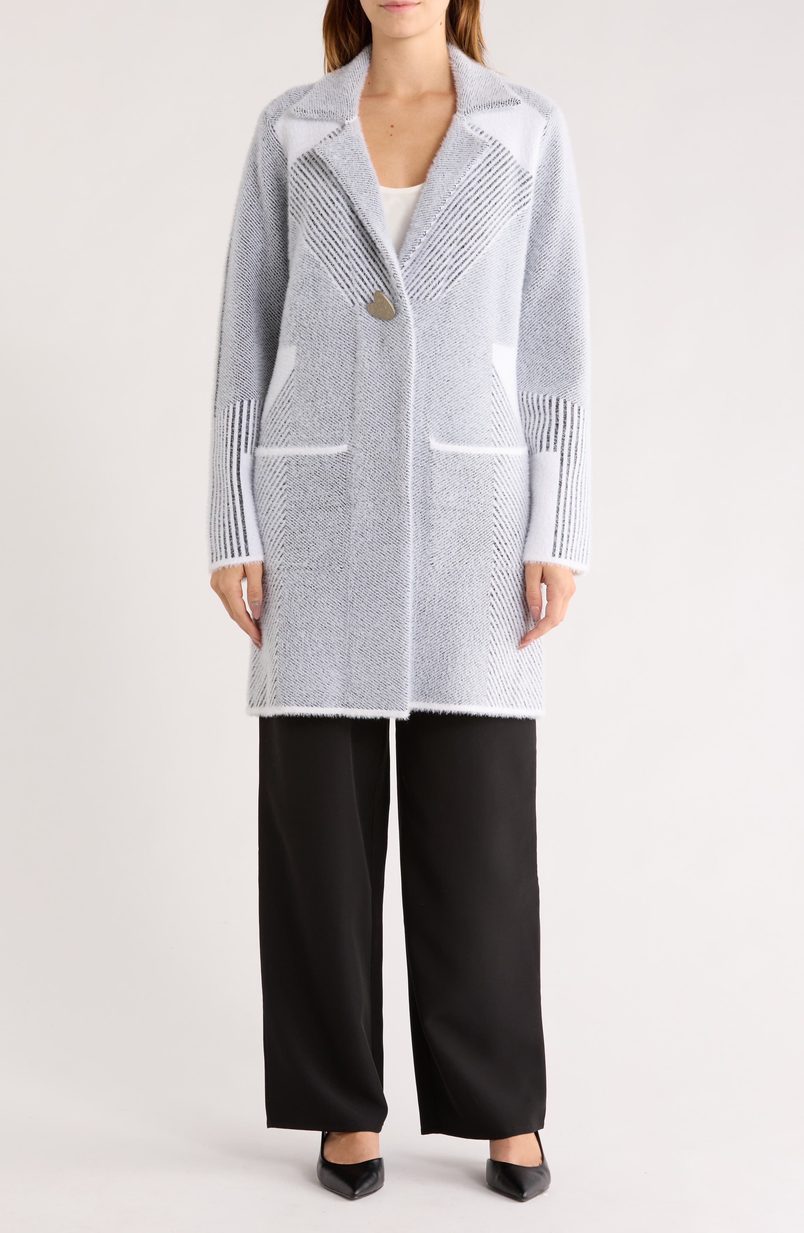 BY DESIGN Anchorage Eyelash Knit Cardigan