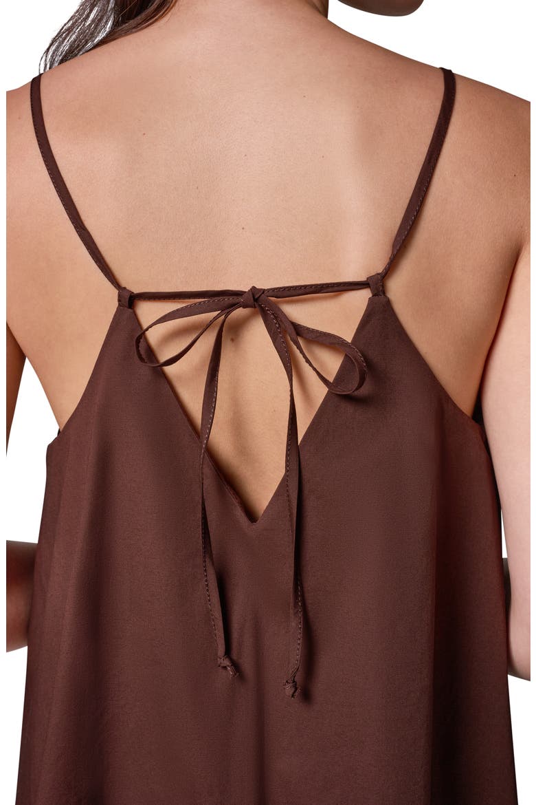 Asymmetric Stretch Poplin Top, Alternate, color, CANYON