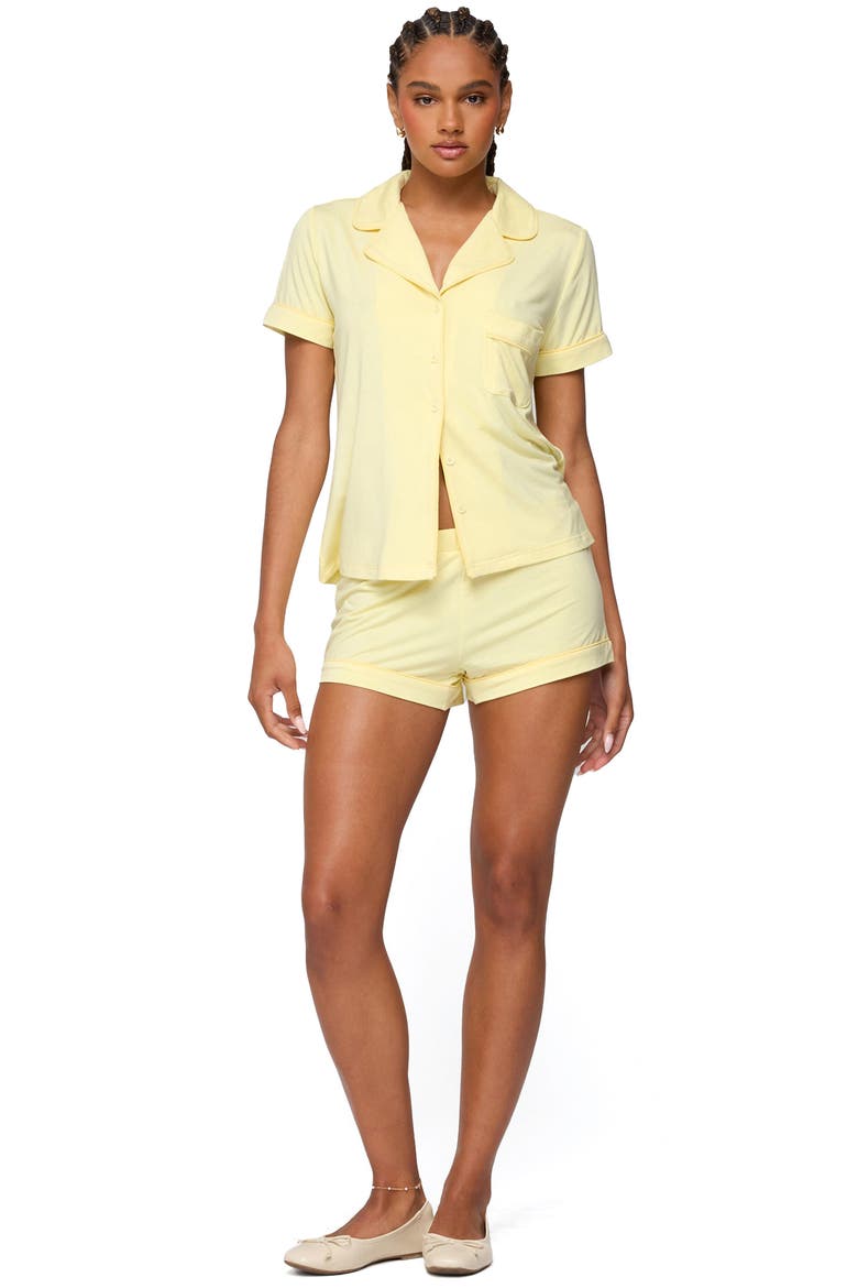 Tezlie Shorts, Alternate, color, YELLOW