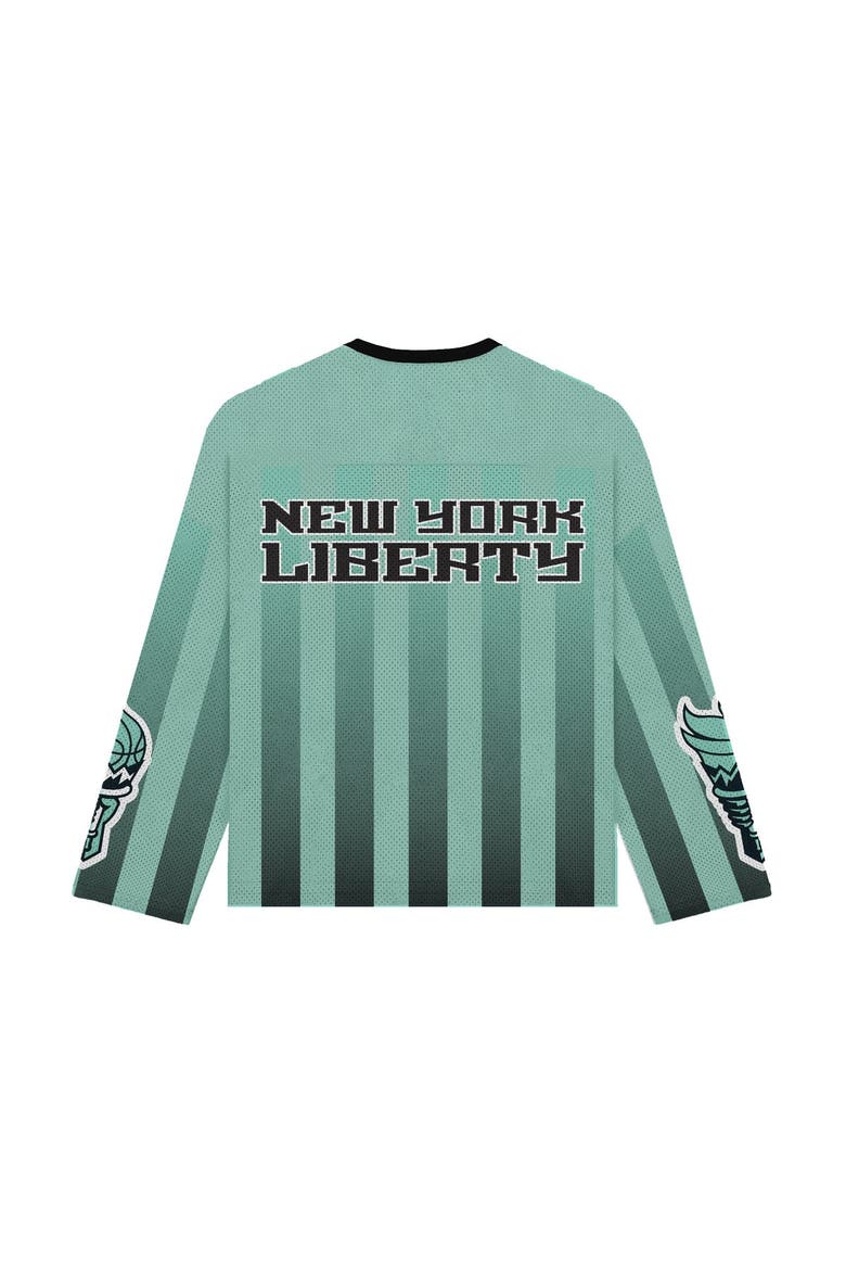 Unisex Playa Society  Mint New York Liberty Hockey Fashion Jersey, Alternate, color, Mint