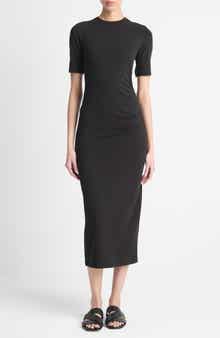 Vince Short Sleeve Midi Dress
