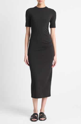 Vince Short Sleeve Midi Dress