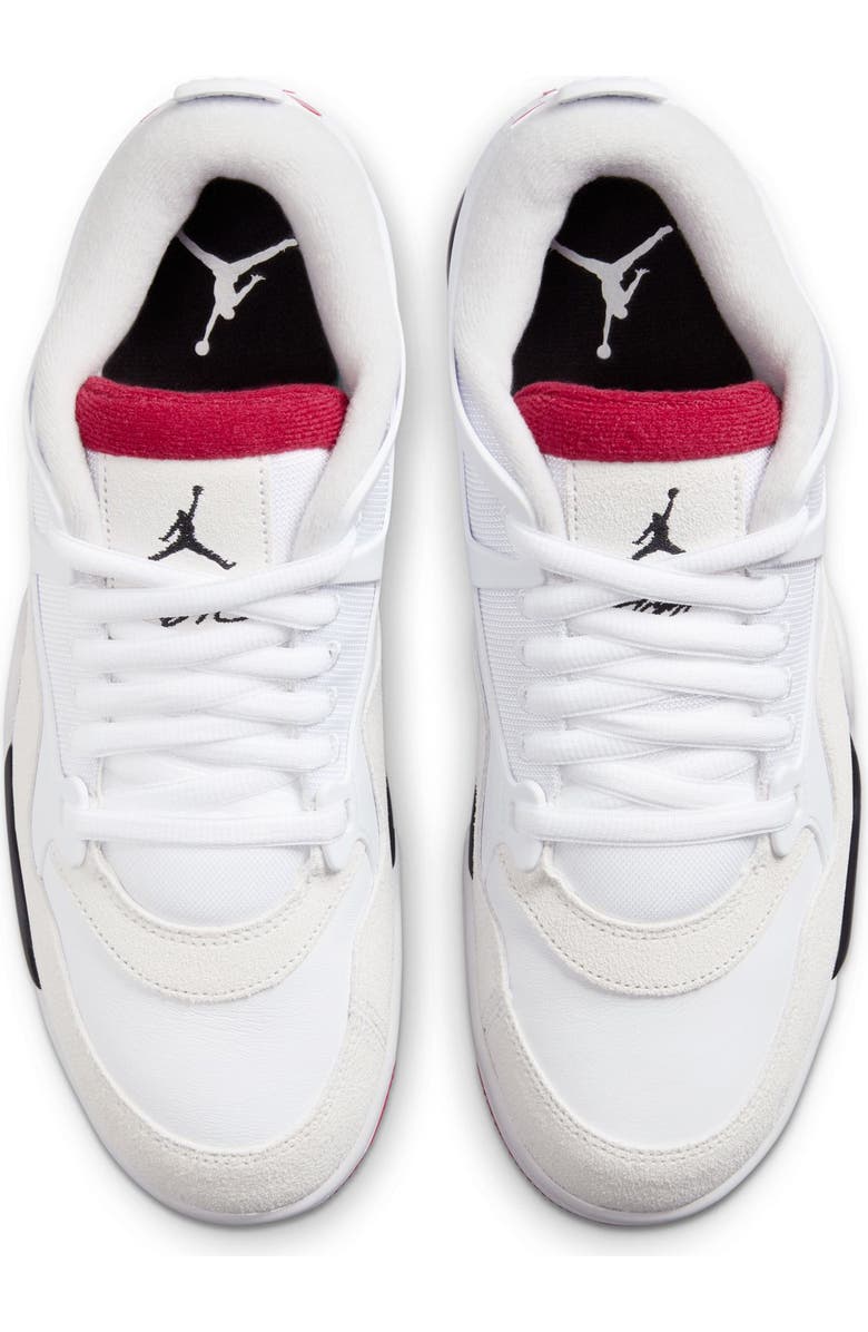 Jordan Air Jordan 4 RM Sneaker, Alternate, color, White/ Varsity Red/ Black
