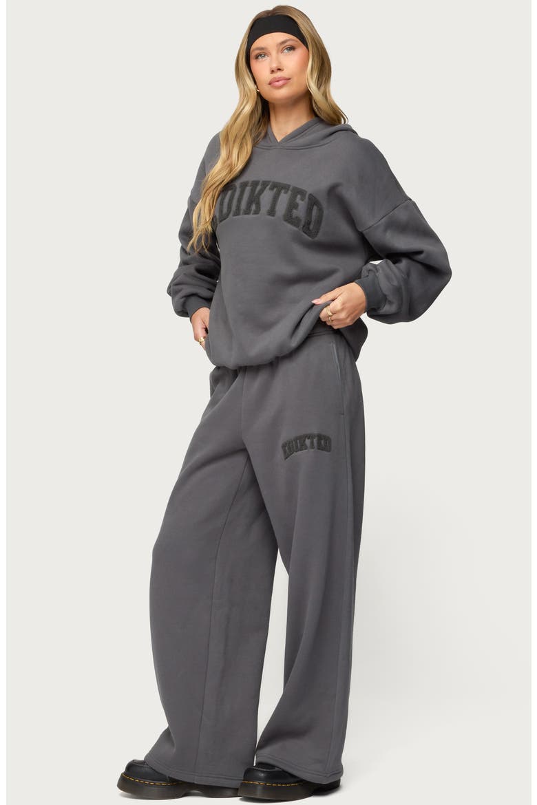 To You Oversize Hoodie, Alternate, color, DARK-GRAY