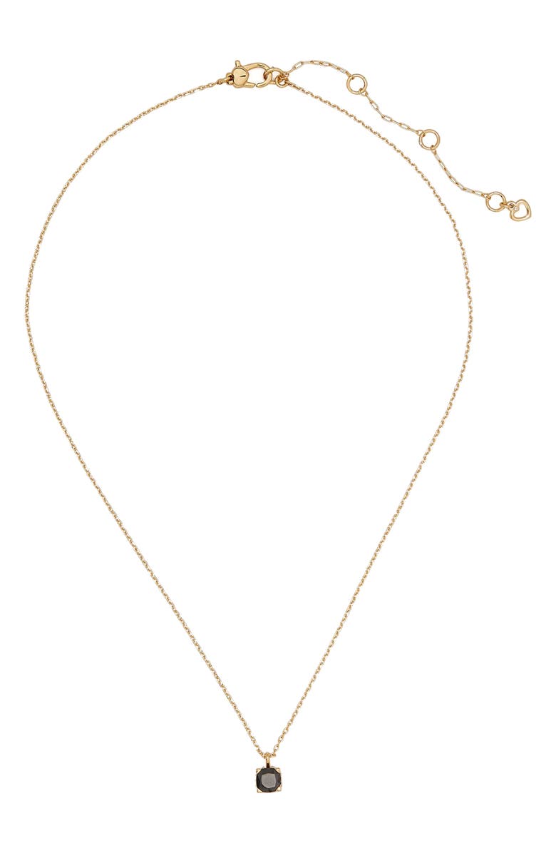 Kate Spade New York little luxuries cubic zirconia pendant necklace, Alternate, color, 
