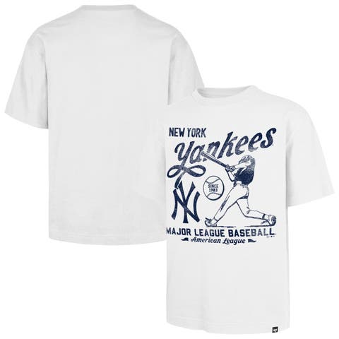 Men's '47 White New York Yankees Regional Batter Foundation T-Shirt