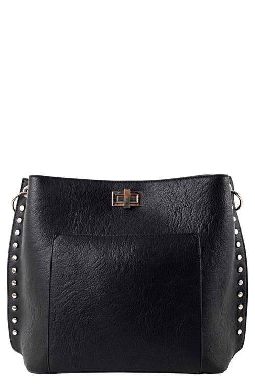 Urban Originals Triangle Vegan Leather Tote In Black
