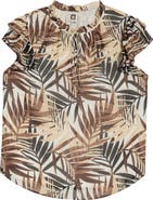 Anne Klein Ruffle Tie Neck Top