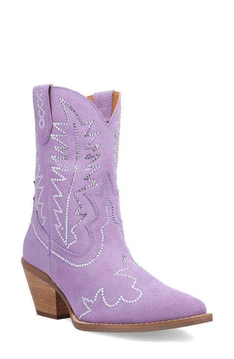 Tiny Pony Rhinestone Western Boot (Women)