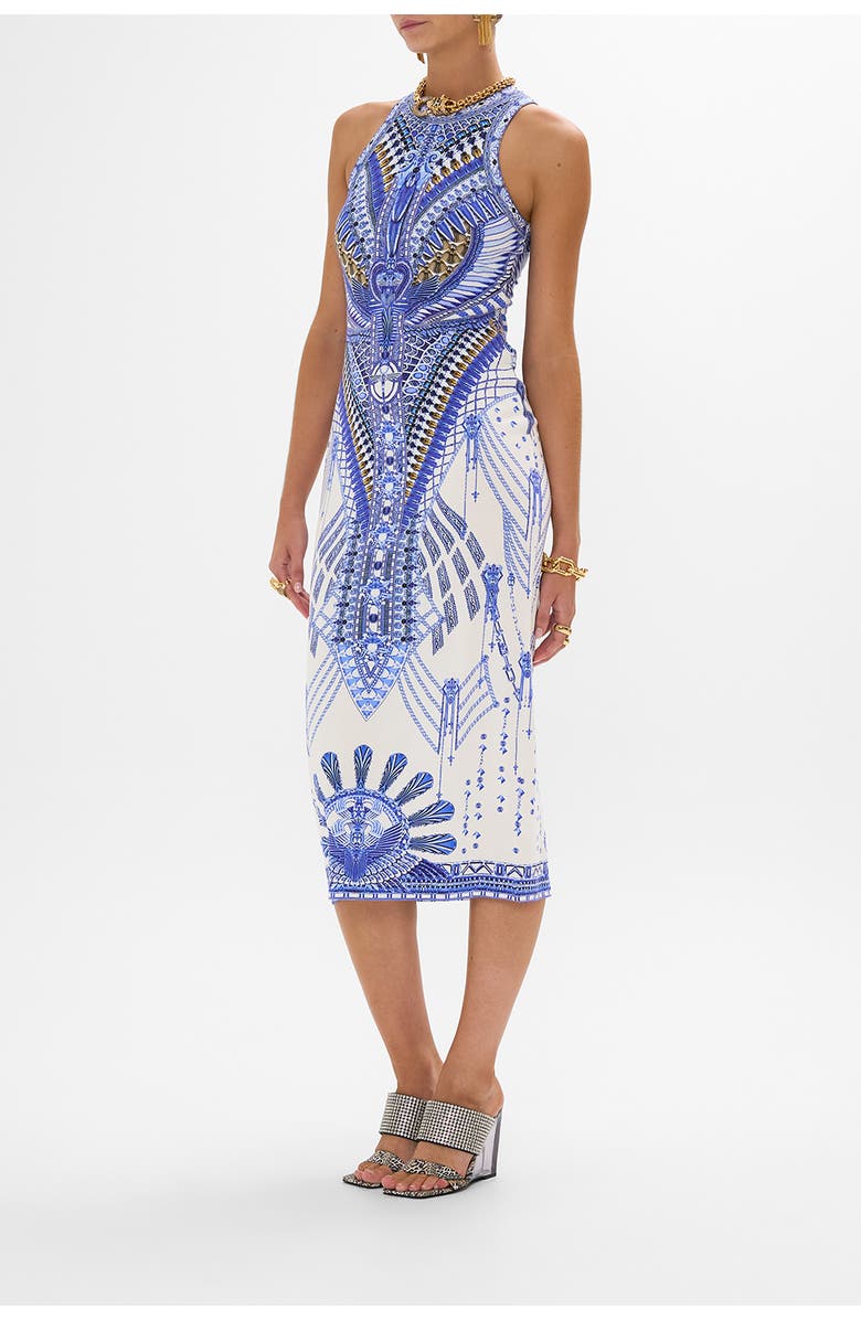 Camilla JERSEY TANK DRESS DANCING WITH DAYLIGHT, Alternate, color, 