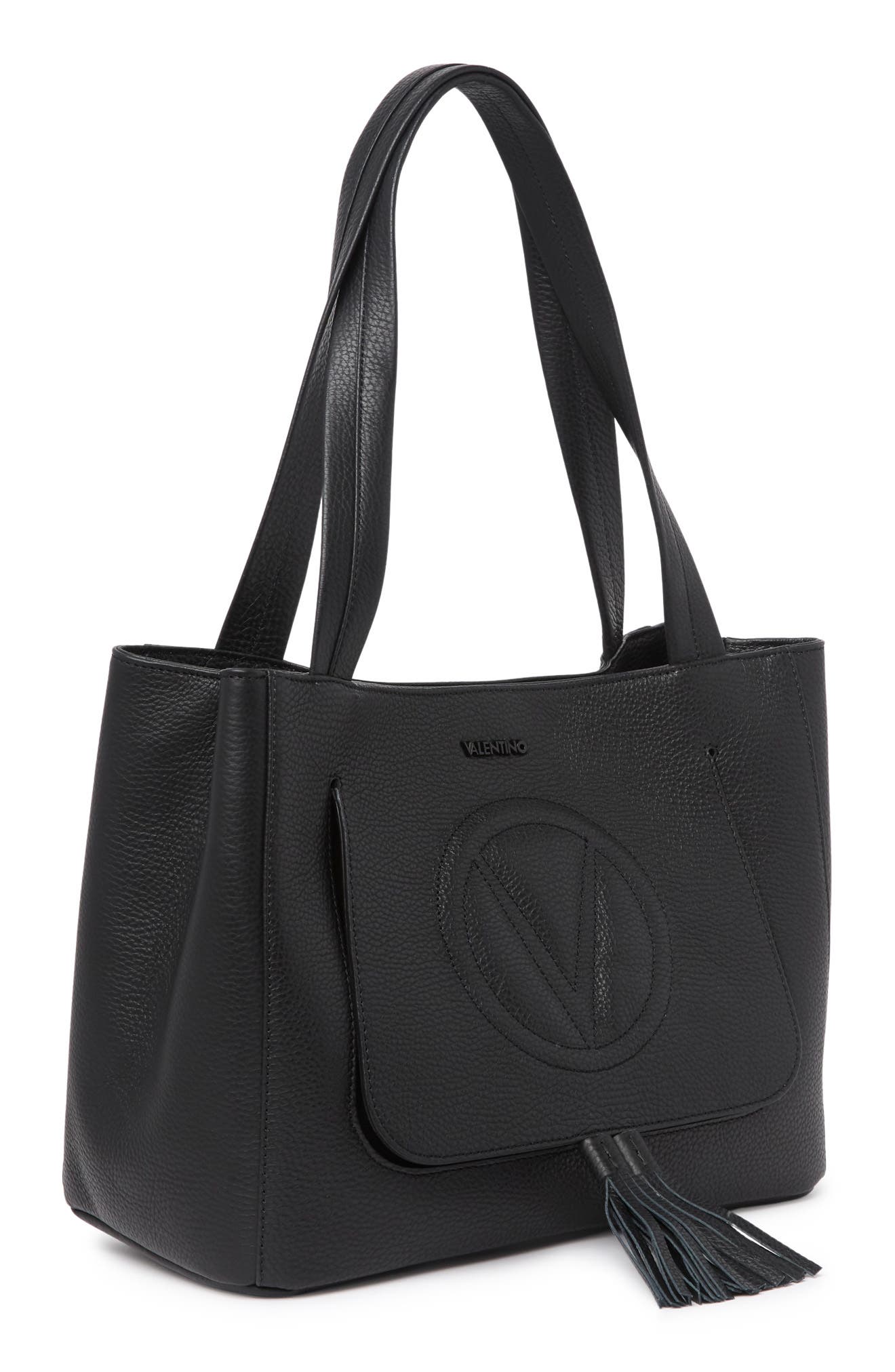 VALENTINO BY MARIO VALENTINO Estelle Dollaro Leather Tote Bag, Alternate, color, 