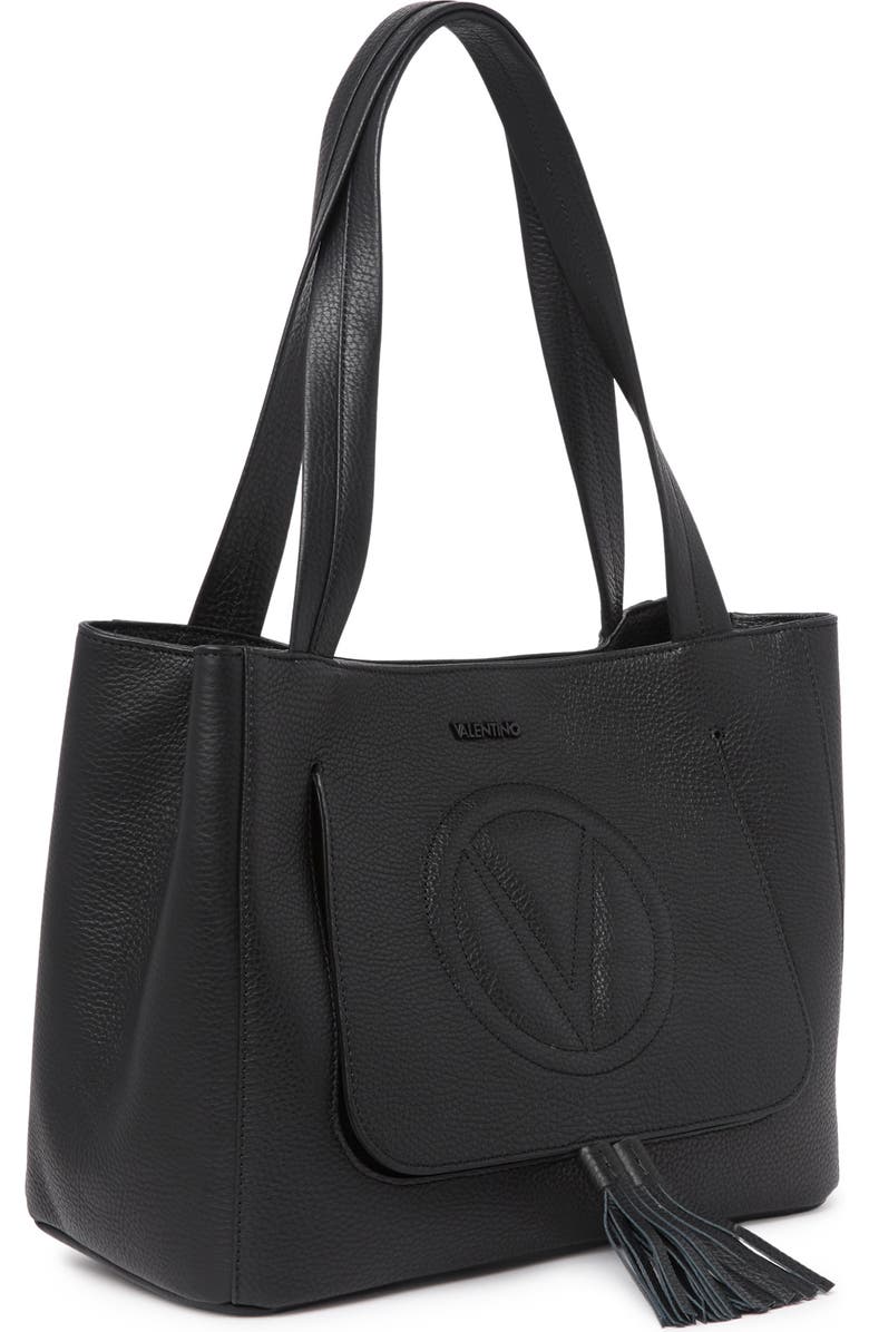 VALENTINO BY MARIO VALENTINO Estelle Dollaro Leather Tote Bag, Alternate, color,
