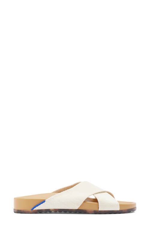 Rothys The Weekend Slide Sandals In Oat