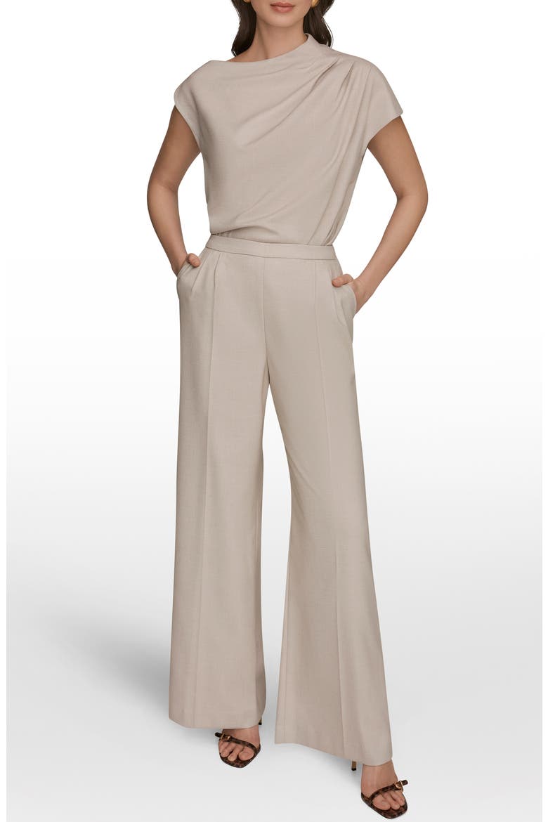 High Waist Wide Leg Pants, Alternate, color, TUSCAN GREY