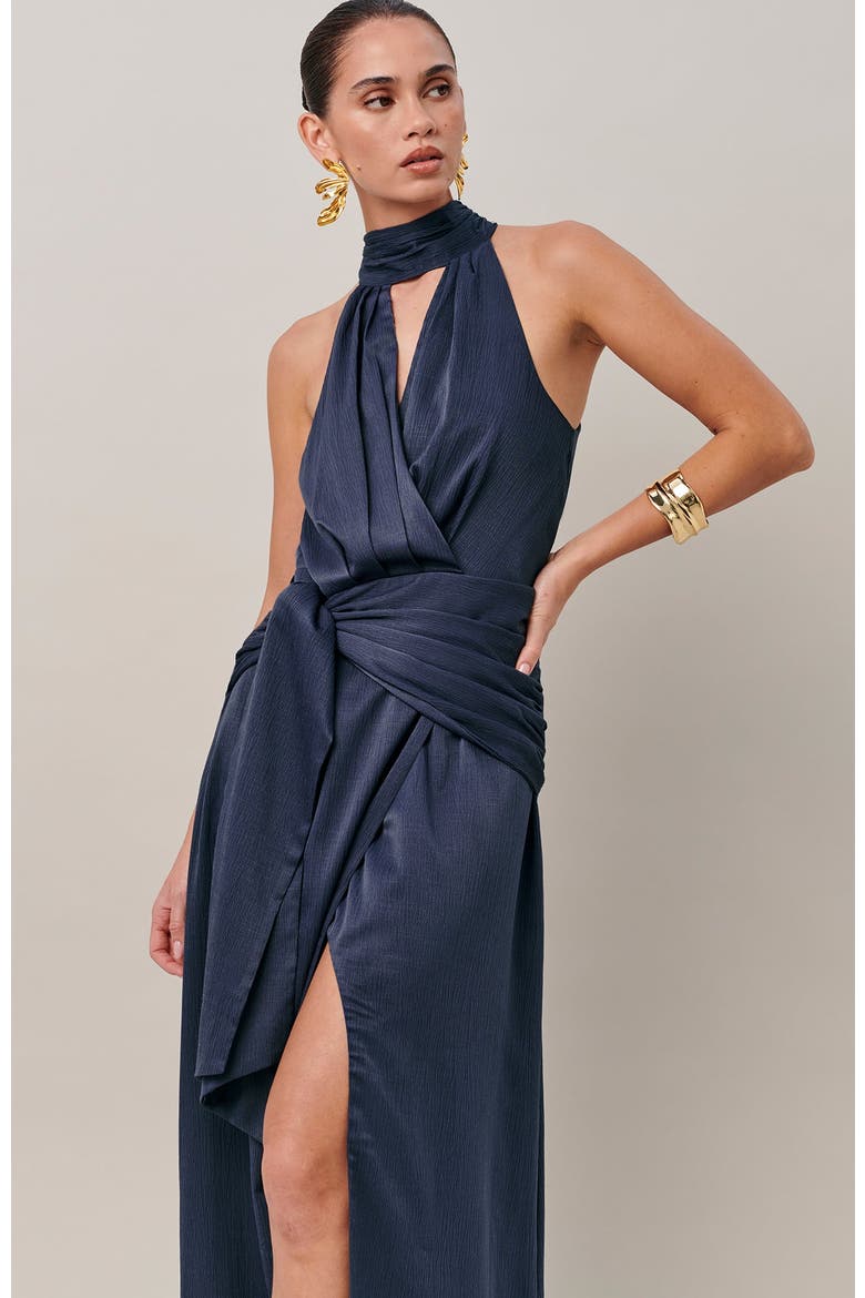 Clara Maxi Dress, Alternate, color, Indigo