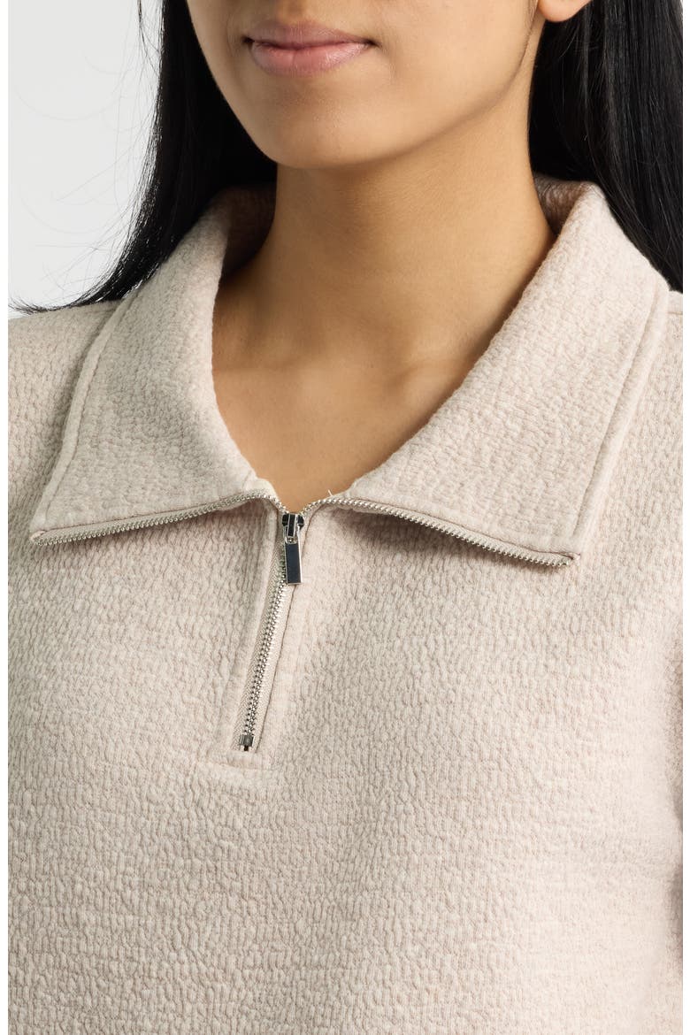 Sunday Half-Zip Pullover, Alternate, color, FROSTED OAT