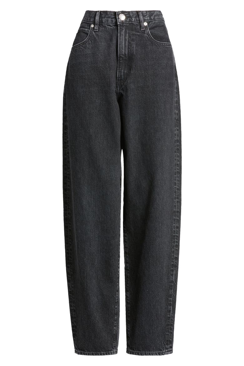 The Narrow Barrel Leg Jeans, Alternate, color, DEATH VALLEY