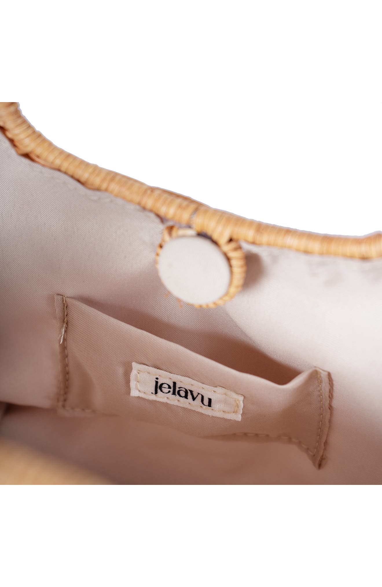 Jelavu Ayla Woven Rattan Top Handle Bag, Alternate, color, 